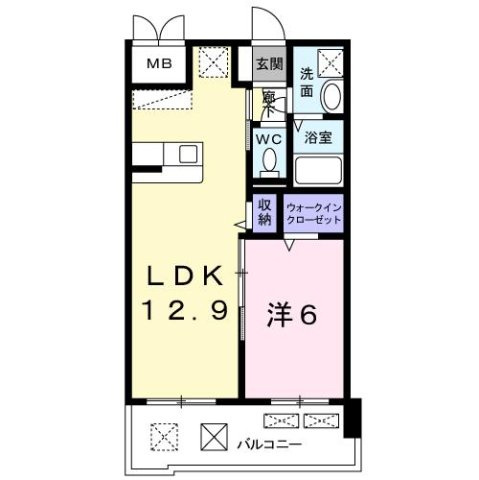 【間取り】 | ベルフラワー大野城