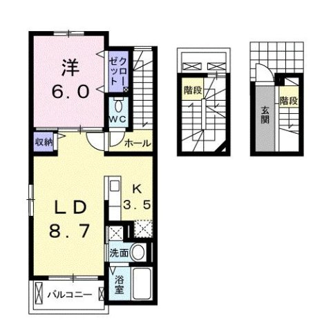 ロンガヴィータ志木の間取り
