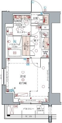 クレヴィスタ亀戸Ⅲの間取り
