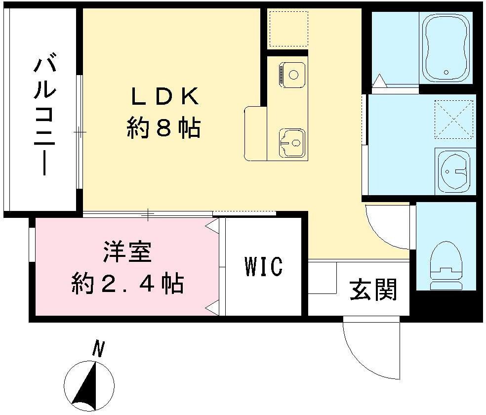 リアフラッツ香里園NORTHの間取り
