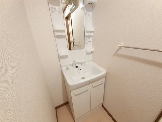 ラベンダ－ハウスの洗面所