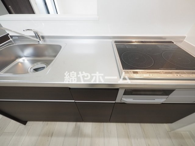 NAGAMORI新深江のキッチン|使いやすいキッチンです