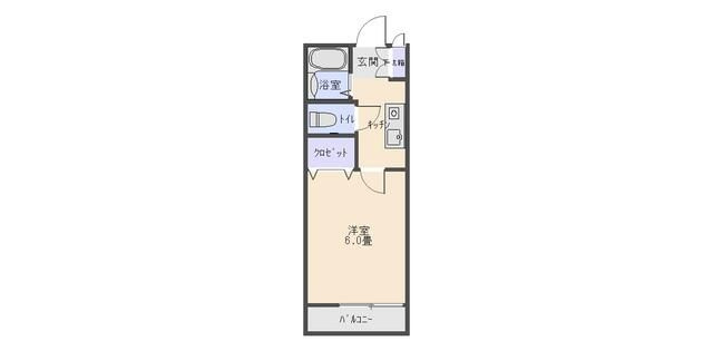 【間取り】 | ランドペアハイムB棟