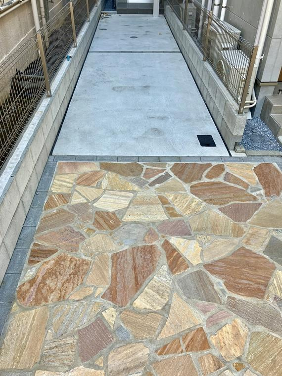 立花戸建の駐車場