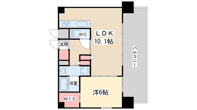 【間取り】 | ジオエント梅田北リバーフロント