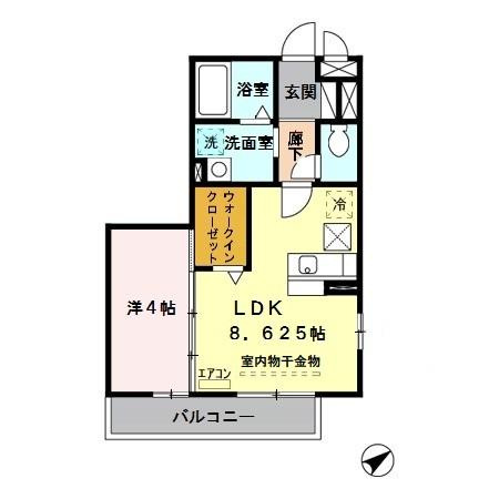 ヴィーブル浦和の間取り