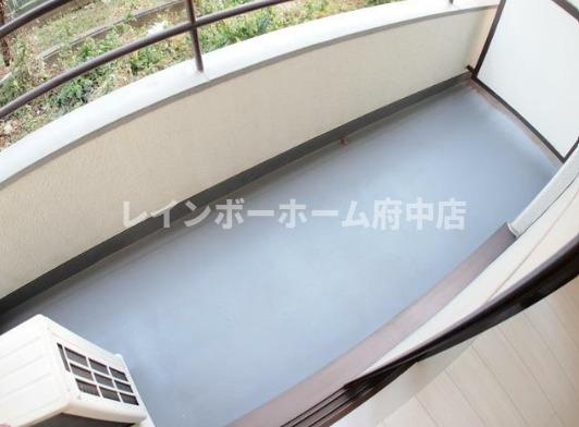フラット白馬のバルコニー