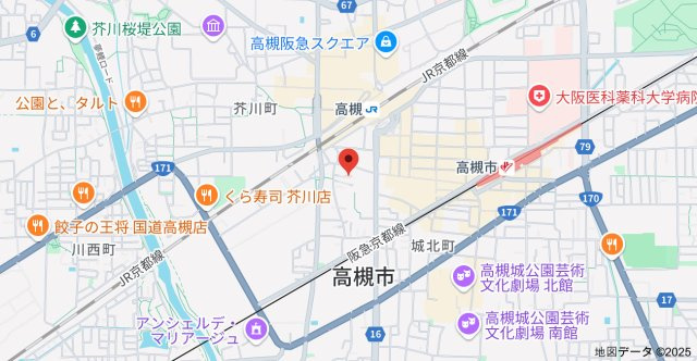 アップルハイツ上田辺の地図