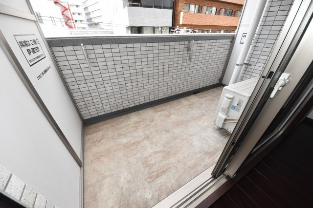 エスレジデンス淀屋橋のバルコニー