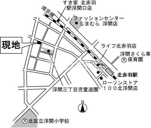 ベルソレイユの地図