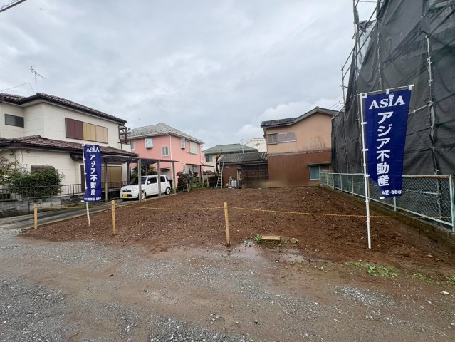 坂戸市塚越　建築条件なし　「若葉駅」徒歩29分　敷地46坪　【勝呂小学区】の外観