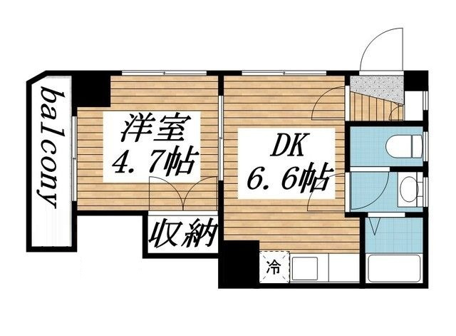 ソレイユハルミの間取り|間取りです。