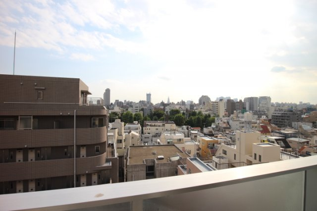 プラウドフラット早稲田の展望|※参考写真