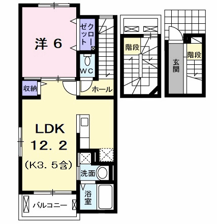 ハーモニーの間取り