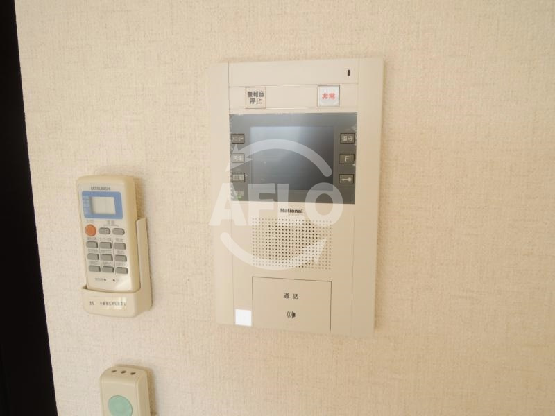 クレアートクラウン天王寺のセキュリティ|クレアートクラウン天王寺　モニター付きインターフォン