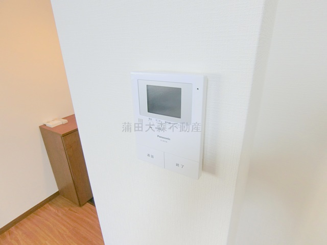 マスターズ大森西の設備|モニター付きインターホン