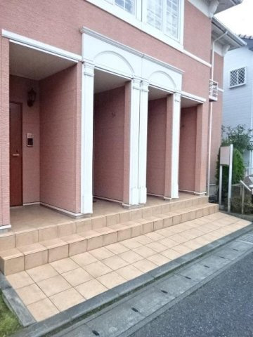 グリーンヴィレッジⅤのエントランス