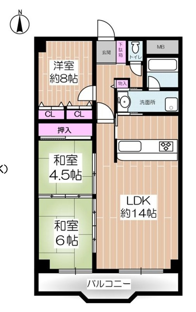 白川高層住宅３号棟の画像