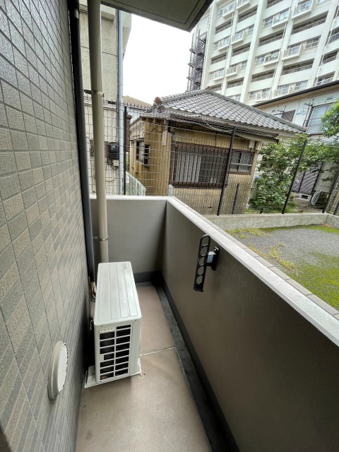 ルーブル池上参番館のバルコニー