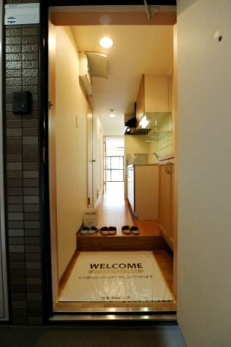 エスペランサＭの玄関|明るい玄関です