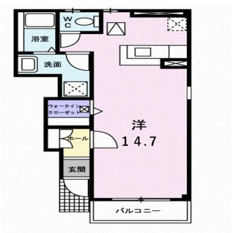 プリムローズの間取り