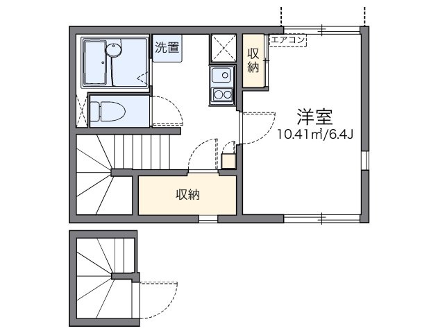 レオネクスト町新田の間取り