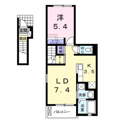 ウォーターラッド夏見台の間取り