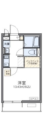 レオネクストファンシーの間取り|代表的な間取のため実際の間取とは異なる場合があります
