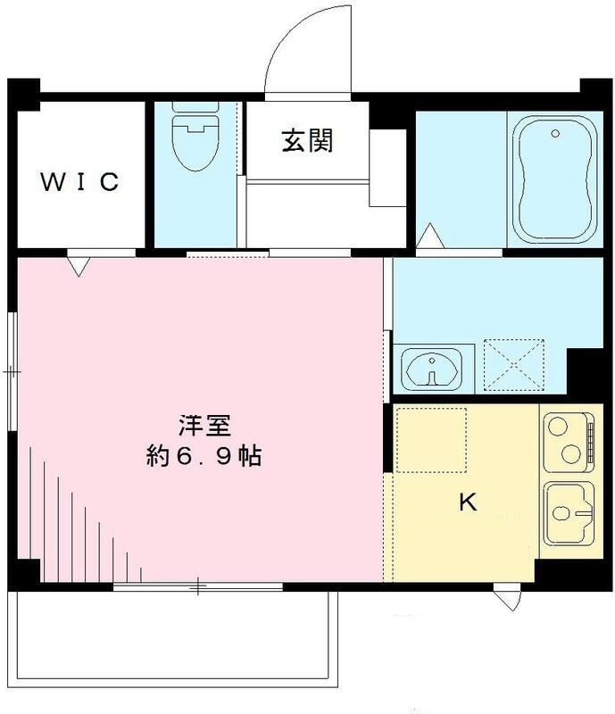ベルソレイユの間取り|間取りです。
