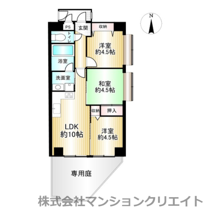 信開ベルシー日光の間取り|現況と間取図が異なる場合は現況を優先とします。