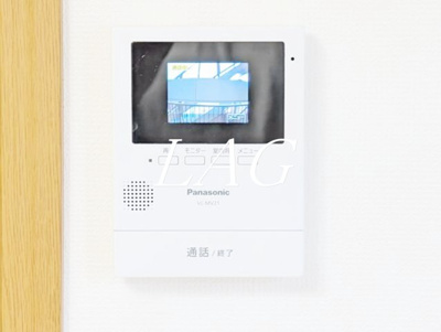 【セキュリティ】 | ファミール相模が丘 | モニター付きインターフォンです。