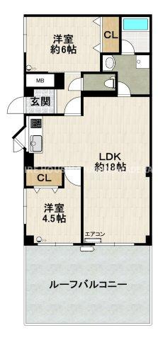 ソリッソ宝塚の間取り
