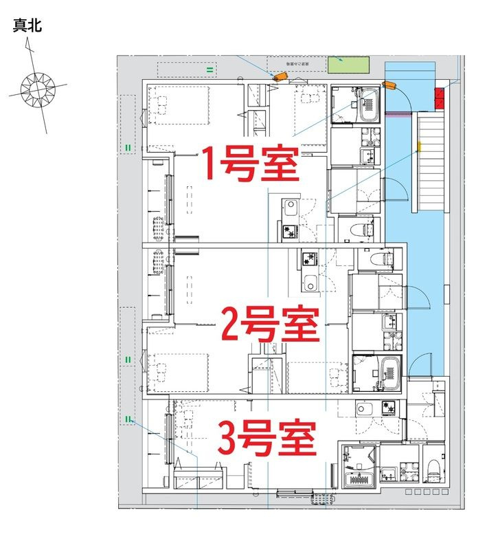 robot home 葛西(ロボットホームカサイ)の区画図