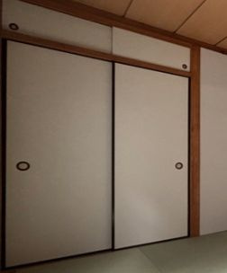 松重コーポの収納|専用の収納スペースです