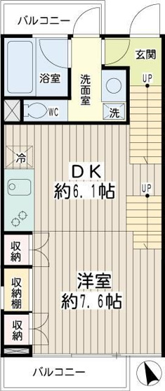 【間取り】 | ＦＬＥＧ自由が丘ＥＬ