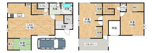 荒戎町戸建の間取り|※間取りが現況と異なる場合は現況を優先します※