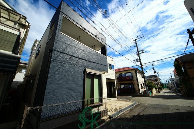 荒戎町戸建の外観パース