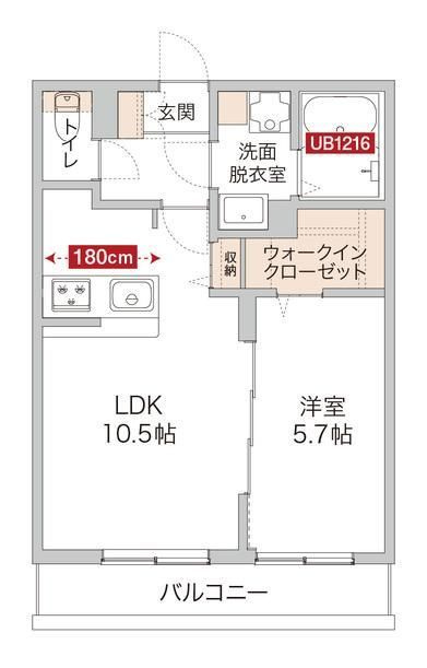 ＡＬＢＥＲＡＴＡの間取り