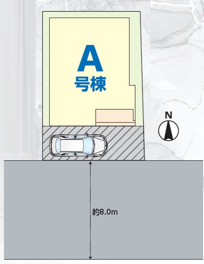 佐倉市表町1丁目Ⅰの区画図