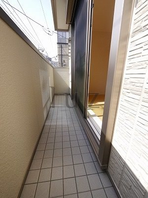 カーサメグリオのバルコニー