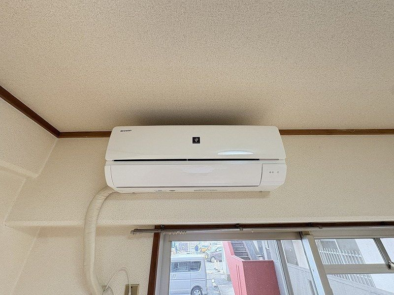 クリーンハイツの設備|エアコンが付いているので初期費用を抑えられ