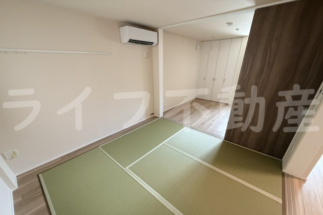 ウエスタンハイツ18の和室|和室があると落ち着いた雰囲気になりますね