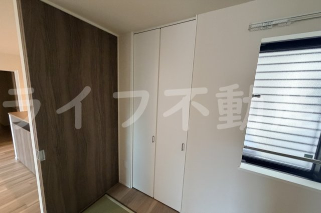 ウエスタンハイツ18の収納|たっぷりとした収納スペースです