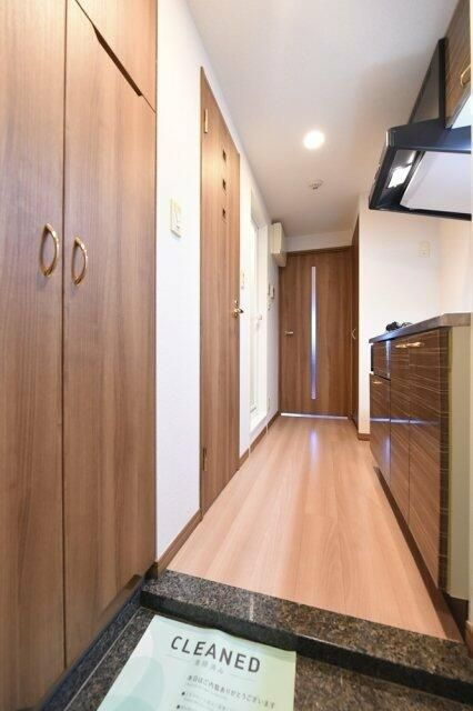 江東区亀戸１丁目の賃貸マンションの玄関