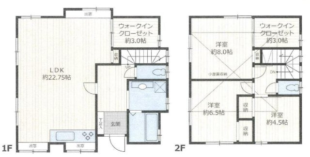 調布市西つつじケ丘4丁目 京王線 つつじヶ丘駅 中古戸建の間取り