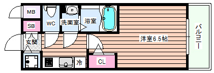 【間取り】 | エスリード京橋桜ノ宮公園
