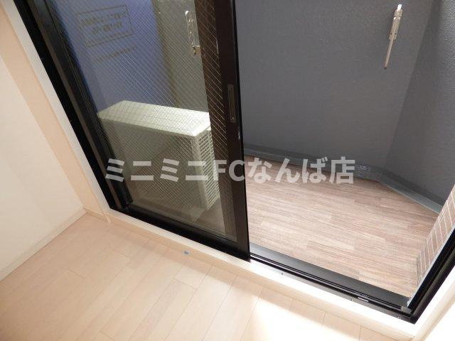サムティ阿波座ベルシアのバルコニー