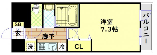 【間取り】 | プランドール北浜