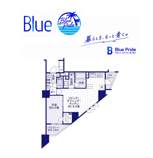 【間取り】 | サンクタス横浜mid