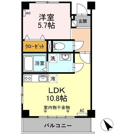 ライフパークユニゾンの間取り